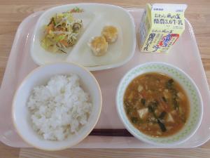 2022年2月18日の給食