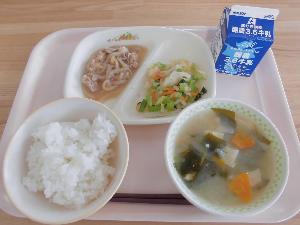 5月12日金曜日 給食写真