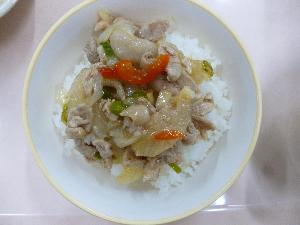 9月10日 スタミナ丼写真