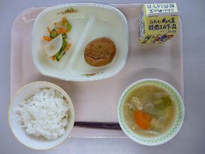 10月28日 月曜日 給食写真