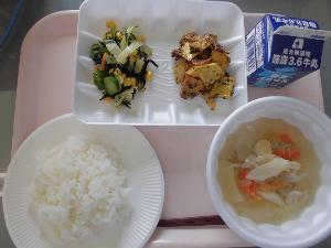 3月19日給食の写真