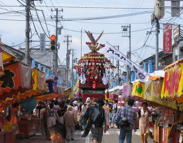 祇園祭の曳山