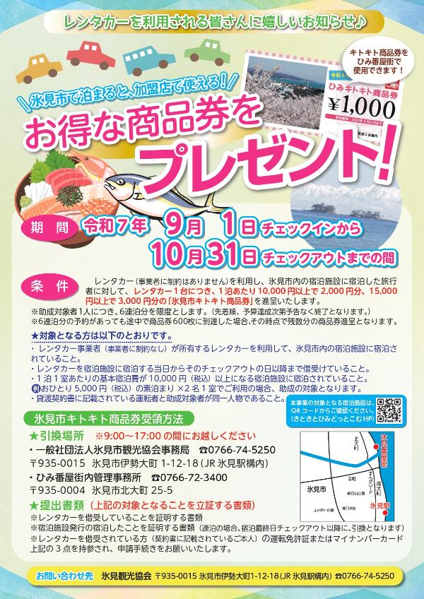 レンタカーチラシ