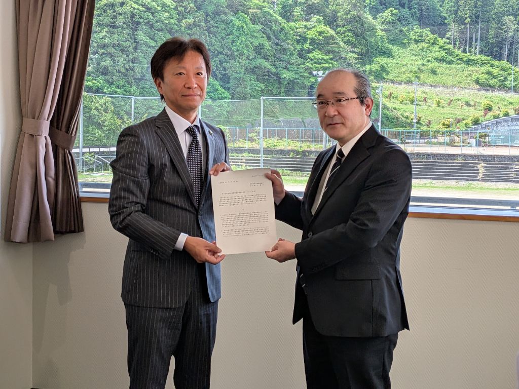 市長と審議会会長